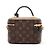Louis Vuitton mala de mão Vanity em couro Monogram Reverse com alça superior Castanho Marrom - vista 2