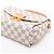 Louis Vuitton Bolso Croisette Canvas Top-handle Crossbody Damier Azur Blanco - vista 3