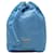Pouch con Coulisse Prada Tessuto Blu