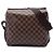 Borsa a tracolla Louis Vuitton Damier Ebene Naviglio marrone