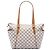 Borsa Tote Louis Vuitton Damier Azur Totally PM bianca Bianco