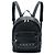 Schwarzer Gucci Leder-Rucksack mit Logo