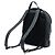 Schwarzer Gucci Leder-Rucksack mit Logo - Ansicht 2