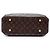 Borsa Satchel Louis Vuitton Monogram Montaigne BB Marrone - vista 3