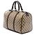 Borsa Boston Gucci Medium GG Crystal Joy Beige - vista 2