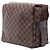 Borsa a tracolla Louis Vuitton Damier Ebene Naviglio Marrone - vista 2