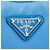 Borsa Blue Prada Mini Saffiano Trimmed Tessuto Re Edition 2005 - vista 5