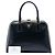 Borsa a mano Prada Bicolor Saffiano Vernice Pyramid Frame Blu - vista 7
