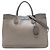 Borsa Satchel Prada City Calf Etiquette Grigia Grigio