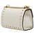 Padlock Borsa a tracolla Gucci Small in pelle bianca con perle e chiusura a lucchetto Bianco - vista 2