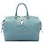 Borsa Cabas Chyc Grande in Pelle Blu Saint Laurent