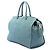 Borsa Cabas Chyc Grande in Pelle Blu Saint Laurent - vista 2
