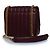 Saint Laurent, borsa a tracolla media in pelle Vicky Rosso - vista 2
