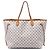 Borsa Tote Louis Vuitton Neverfull GM Damier Azur Bianca Bianco