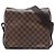 Borsa a tracolla Louis Vuitton Damier Ebene Naviglio marrone