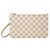 Pouch Louis Vuitton Damier Azur Neverfull MM bianca Bianco