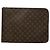 Borsa Business Portfolio Louis Vuitton Monogram Poche Documents Marrone
