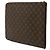 Borsa Business Portfolio Louis Vuitton Monogram Poche Documents Marrone - vista 2