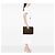 Borsa Business Portfolio Louis Vuitton Monogram Poche Documents Marrone - vista 6