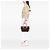 Borsa Tote Louis Vuitton Monogram Neverfull PM Marrone - vista 7