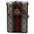 Borsa a tracolla Mini GG Supreme Web Ophidia Gucci Beige