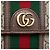 Borsa a tracolla Mini GG Supreme Web Ophidia Gucci Beige - vista 5