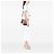 Borsa secchiello Burberry Mini Mega Check Canvas Ashby con nappe marrone - vista 5