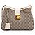 Padlock Borsa a tracolla Gucci Medium GG Supreme con lucchetto, Beige