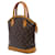 Borsa a mano Louis Vuitton Monogram Lockit PM Marrone - vista 2