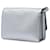 Borsa a tracolla Prada Saffiano Silver Wallet on Strap Argento - vista 2