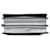 Borsa a tracolla Prada Saffiano Silver Wallet on Strap Argento - vista 3
