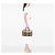 Borsa Boston Gucci Medium GG Crystal Joy Beige - vista 6