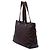 Borsa Tote Gucci GG in nylon marrone - vista 2