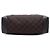 Borsa Tote Gucci GG in nylon marrone - vista 3