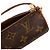 Borsa a mano Louis Vuitton Monogram Papillon Pochette Marrone - vista 5