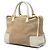 Bolsa LOEWE Amazona 32 em camurça branca - vista 2
