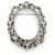 Chanel Spilla Ovale Strass Argento