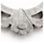 Chanel Spilla Ovale Strass Argento - vista 5
