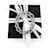Chanel Spilla Ovale Strass Argento - vista 6