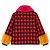 Chaqueta Gucci de Tweed Rojo y Verde con Piel Roja Multicolor - vista 2
