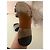 Christian Dior flache Canvas-Sandalen Schwarz Weiß - Ansicht 4