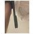 Christian Dior flache Canvas-Sandalen Schwarz Weiß - Ansicht 5