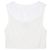 Loewe Top deportivo corto de algodón blanco logo Anagram - vista 10