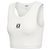 Loewe Top deportivo corto de algodón blanco logo Anagram - vista 14