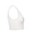 Loewe Top deportivo corto de algodón blanco logo Anagram - vista 5