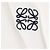 Loewe Top deportivo corto de algodón blanco logo Anagram - vista 9