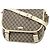 Borsa a tracolla Gucci con motivo GG Beige Crudo