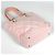 Borsa Tote Chanel in tela rosa - vista 2