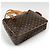 Borsa Tote Louis Vuitton Multipli Cite Marrone - vista 2