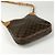 Borsa a tracolla Louis Vuitton Odeon MM Marrone - vista 2